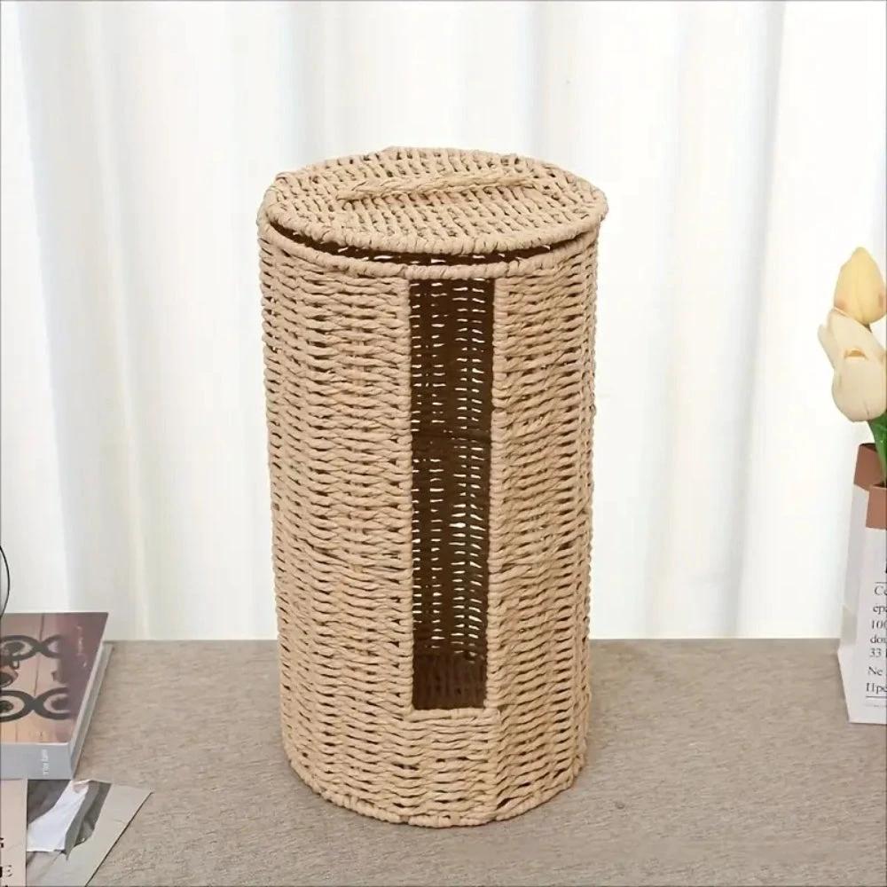 Braided Rope Toilet Paper Holder by Casa & Beyond