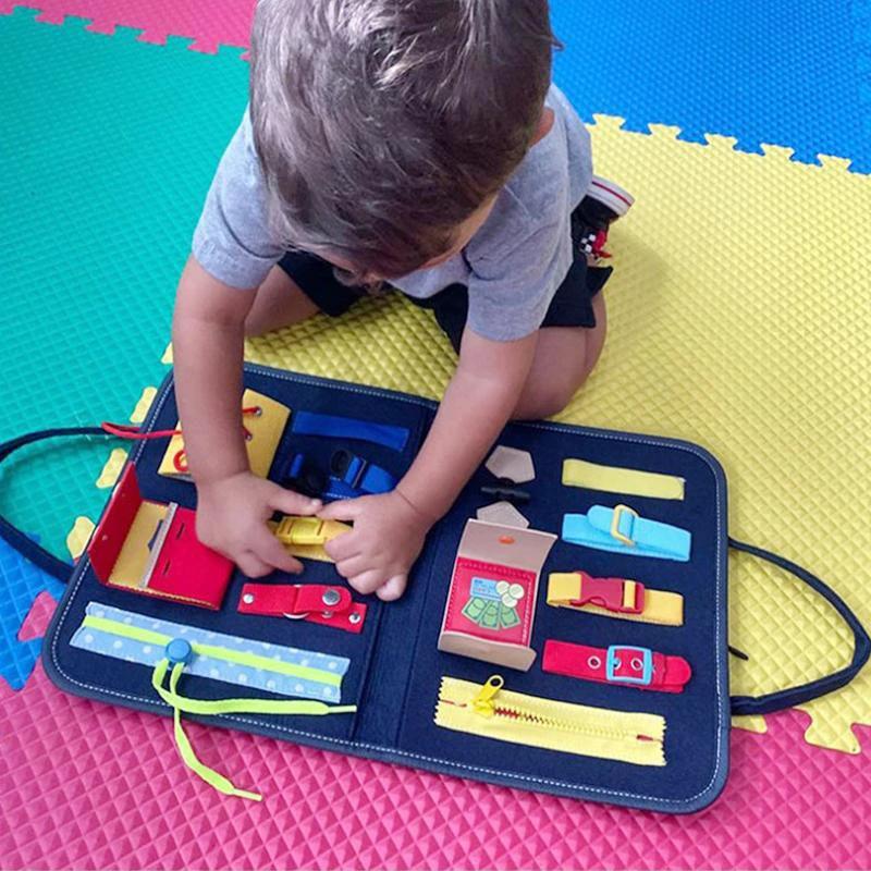 Montessori Preschool Children's Activity Board by Bowlift