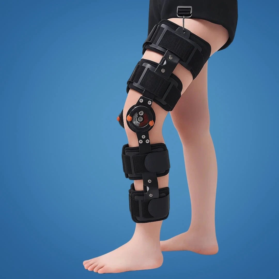 Adjustable Leg Stabiliser – Cushioned Soft Fabric – Pain Relief Recovery And Everyday Movement Bowlift by Bowlift