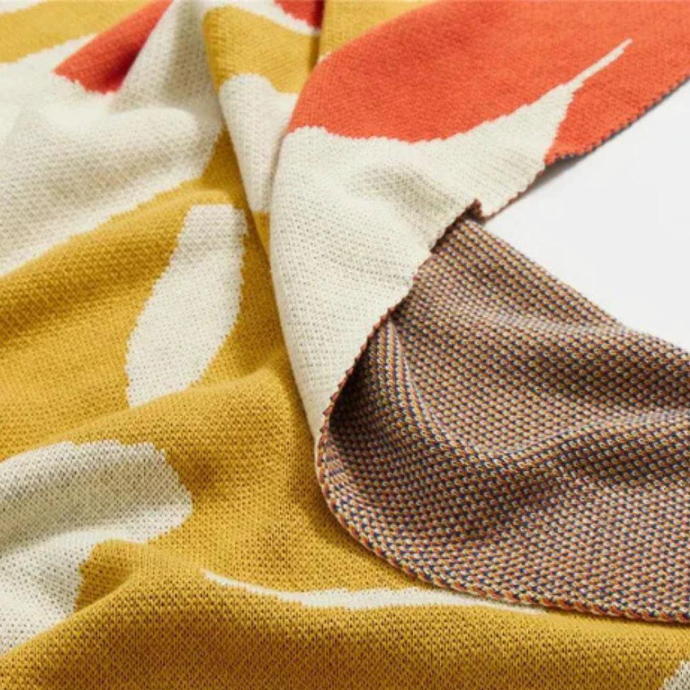Tropical Breeze Knit Blanket by Casa & Beyond