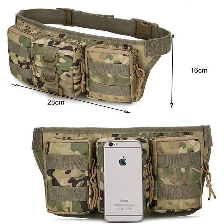 Sports bag for mountaineering cycling camouflage pattern by Bowlift