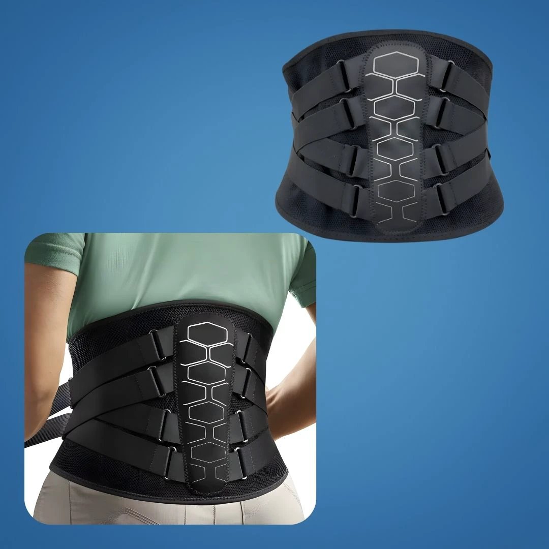 Ultra-Breathable Lumbar Support Belt – Lightweight Stabilising Wrap for Pain Relief & Posture Support Bowlift by Bowlift
