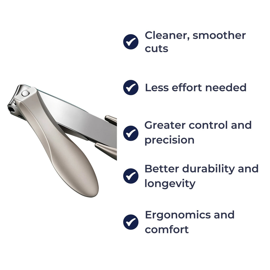 Anti-Splash Catcher – Sharp Stainless Steel – Easy Grip for Clean Grooming Bowlift by Bowlift