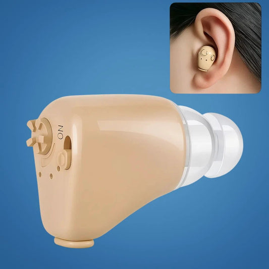 ClearHear | Rechargeable ITE Hearing Amplifier – Noise‑Reduction – Ergonomic In‑Ear Fit – Clearer Speech for Seniors in Daily Use Bowlift by Bowlift