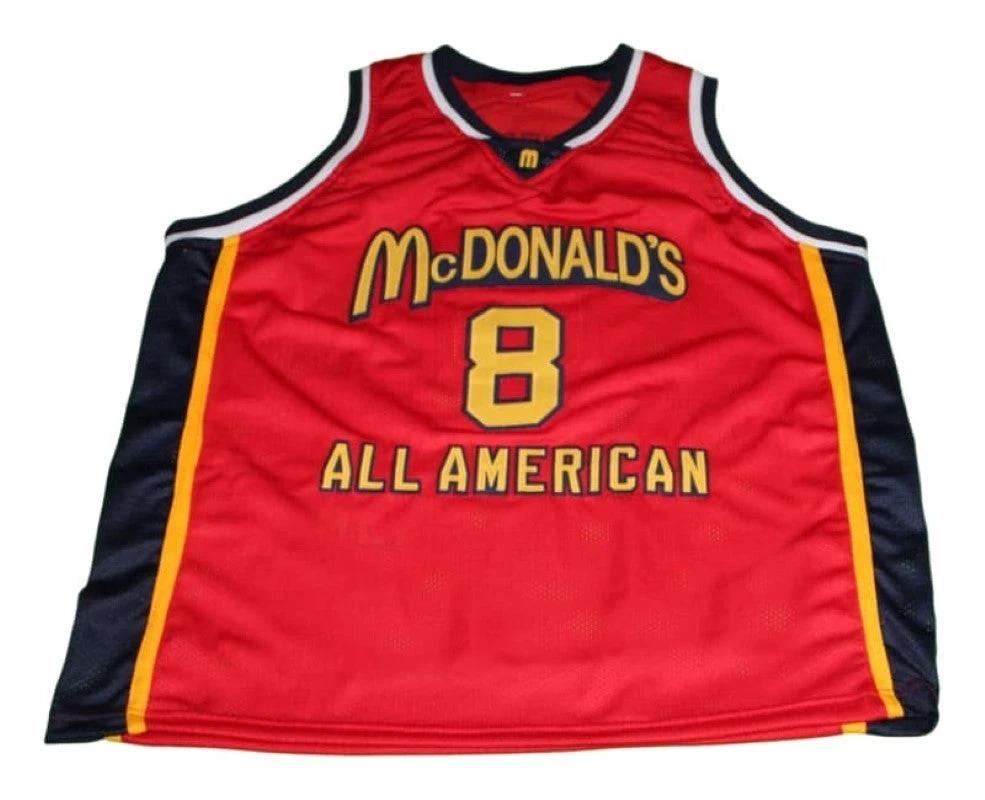 Kobe Bryant Jersey #8 McDonald's All American Basketball Red by My store basketball