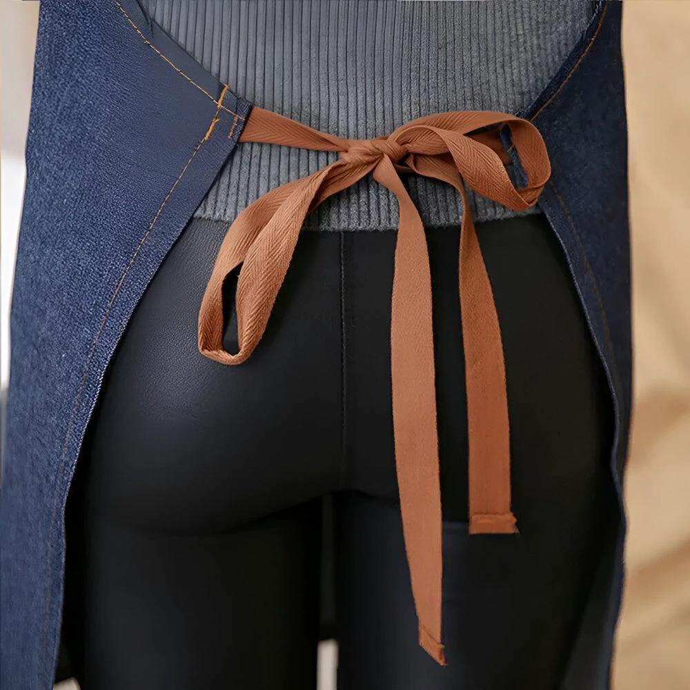 Adjustable Denim Apron by Casa & Beyond