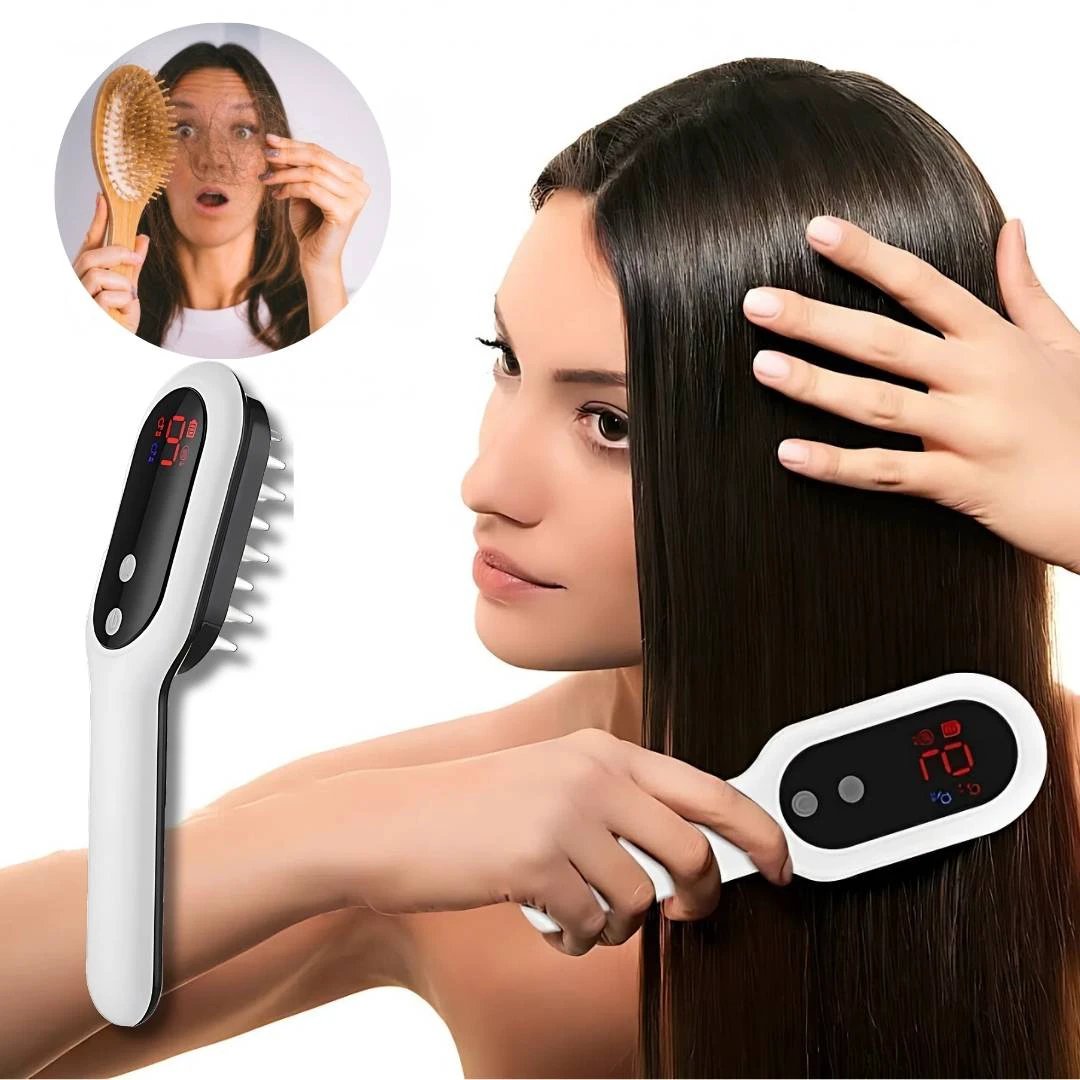 RevitalHair Electric Hair Comb for Hair Growth | Anti Hair Loss Device - for Hair Thinning - Scalp Massage - Hair Growth Bowlift by Bowlift