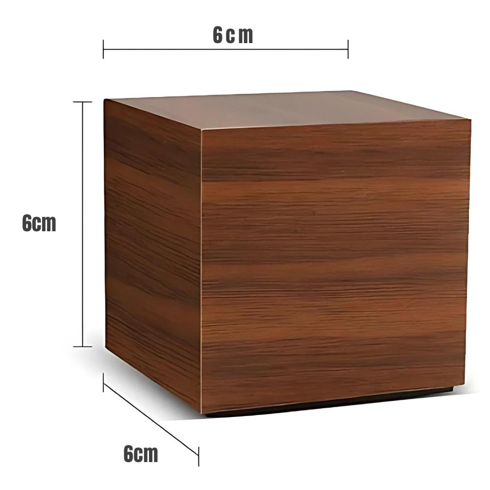 Modern Cube LED Alarm Clock by Casa & Beyond