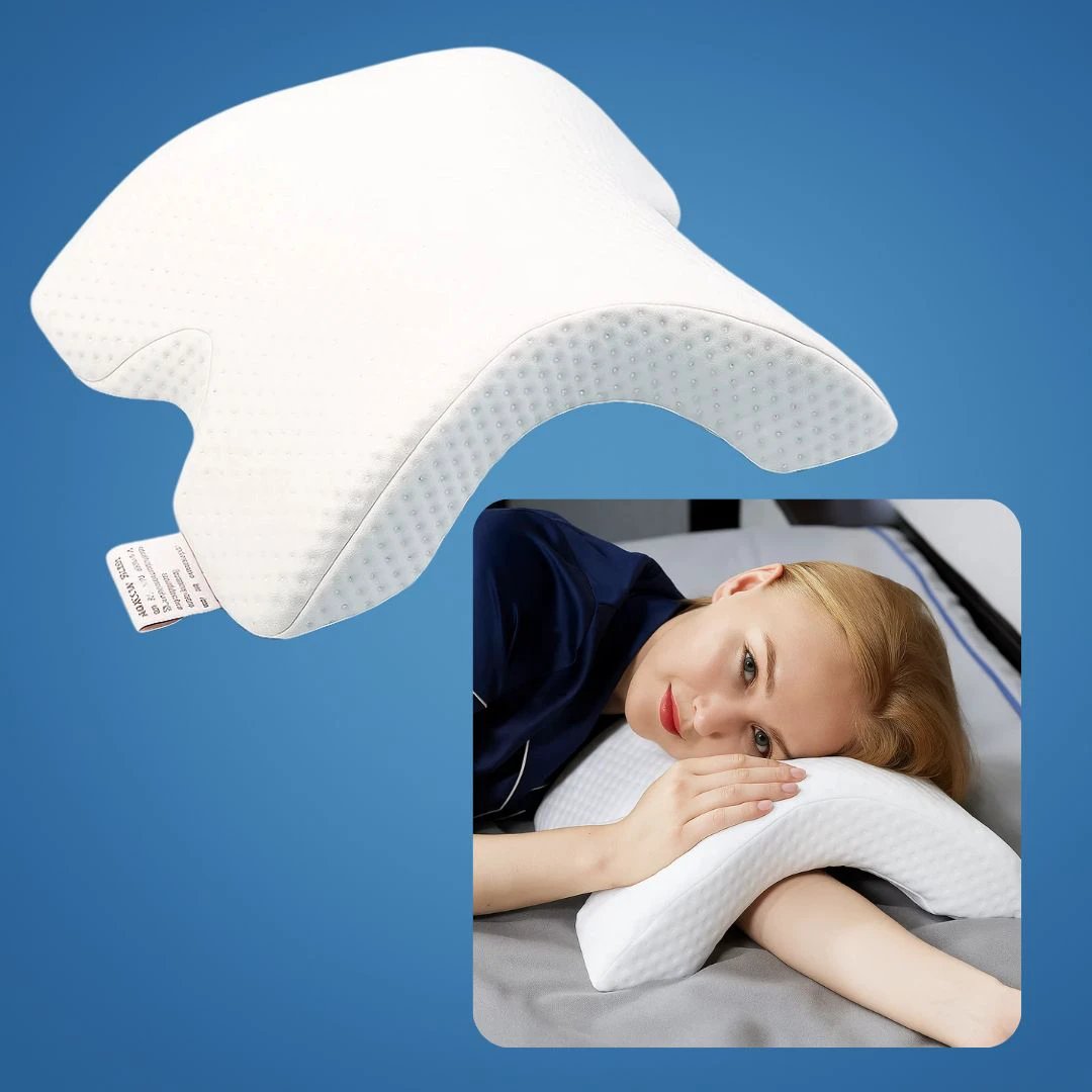 Spine Relief & Posture Alignment – Contour Memory Foam – Pain-Free Deep Sleep Support Bowlift by Bowlift