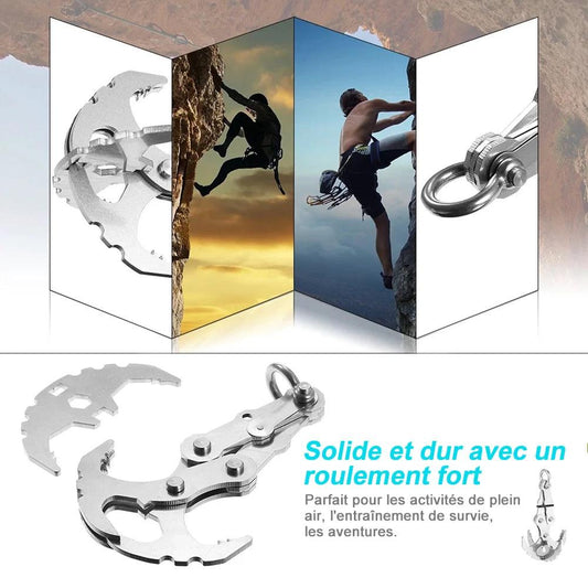Ciaovie Collapsible Gravity Hook Made of Stainless Steel by Bowlift