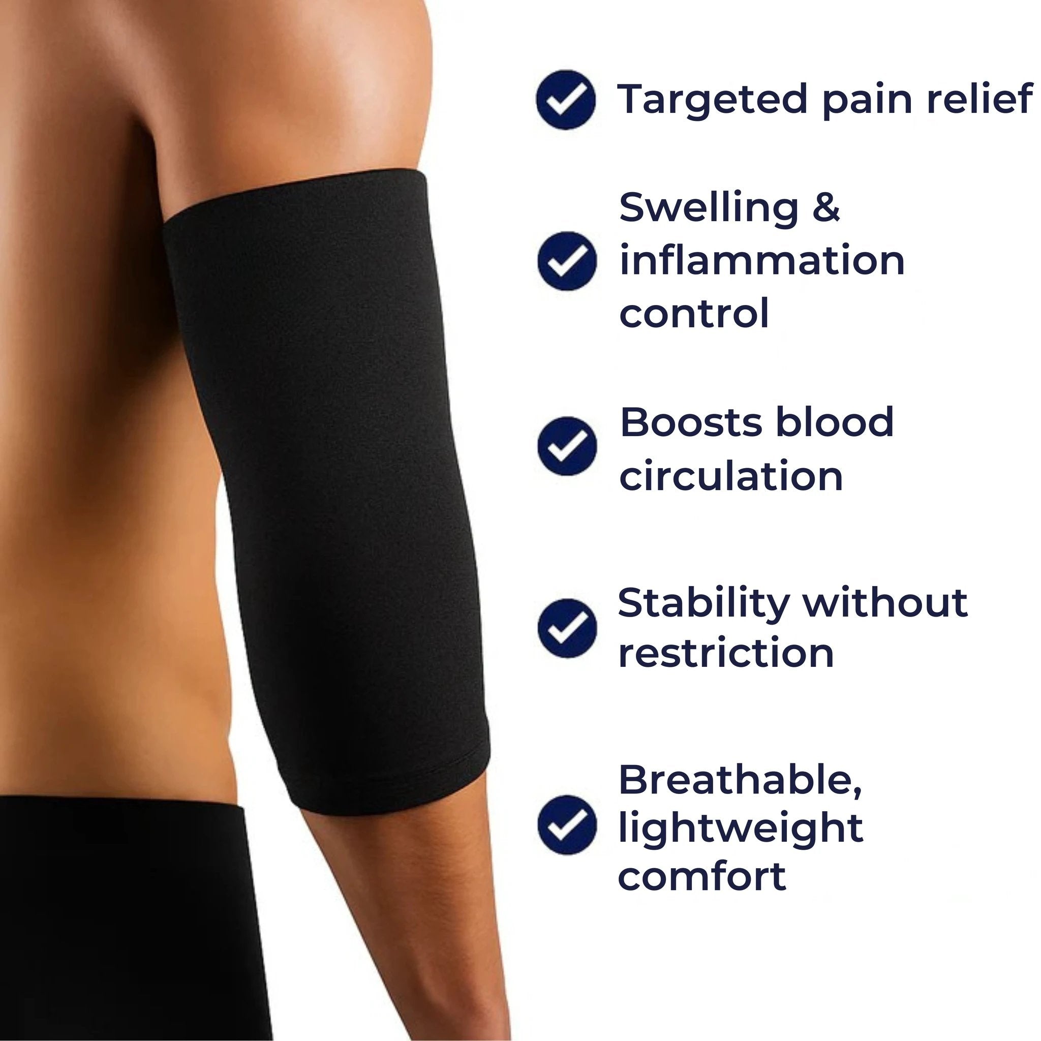Pain & Swelling Relief – Breathable Lightweight Support – Injury Recovery – Sports & Everyday Comfort Bowlift by Bowlift