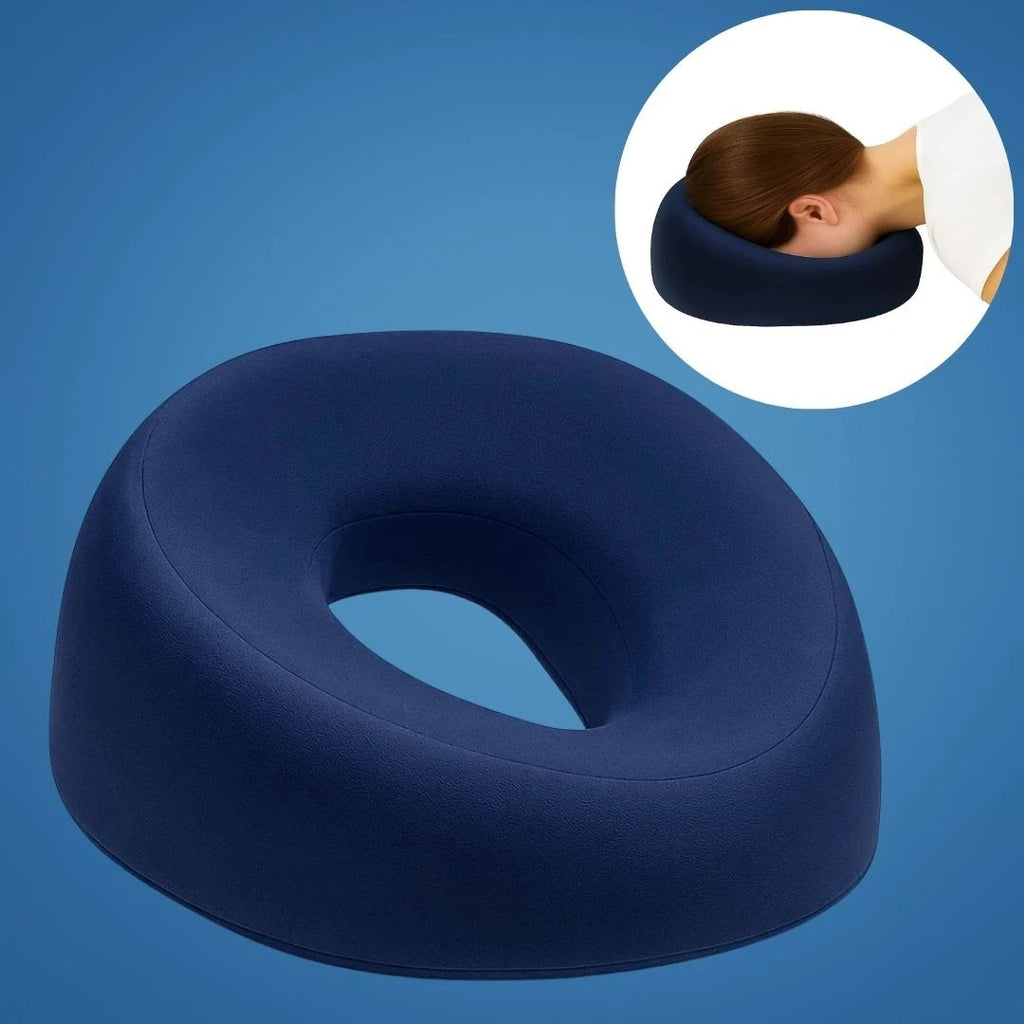 FaceEase | Face‑Down Pillow – Pressure Relief Support – Contoured Memory Foam – Ideal for Massage Beauty & Stomach Sleeping Bowlift by Bowlift