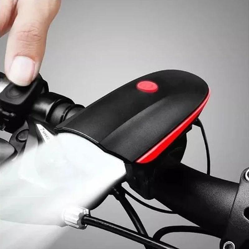 USB-rechargeable mountain bike headlight by Bowlift