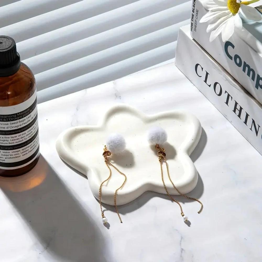Luxe Ceramic Jewelry Organizer Tray by Casa & Beyond