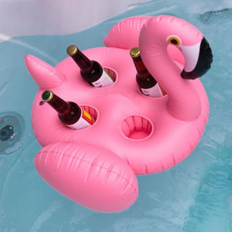 Rosalie - Floating Flamingo Cup Holder by Bowlift