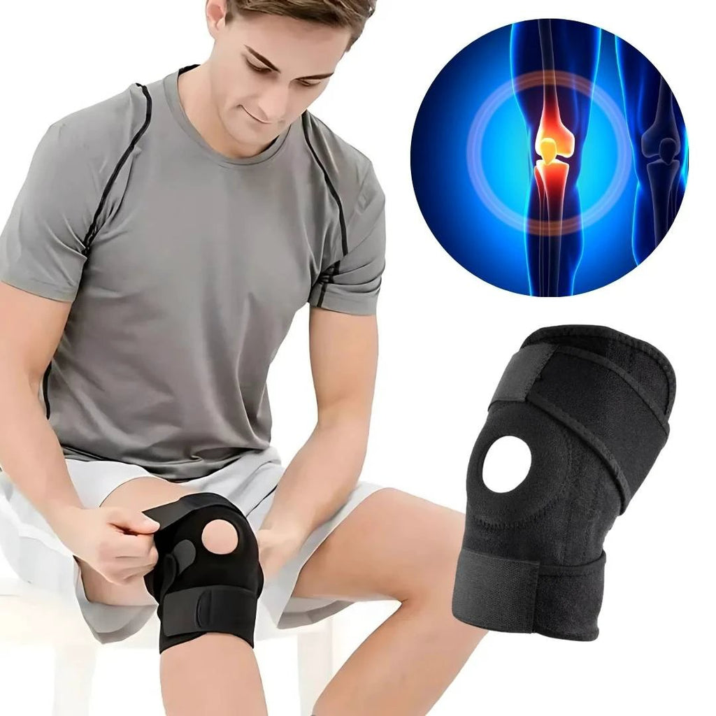 ProFlex Knee Support with Adjustable Compression | for Pain Relief - Injury Recovery - Arthritis and Sports Stability Bowlift by Bowlift