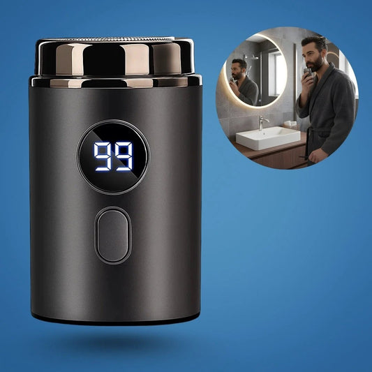 Compact USB Shaver – Waterproof IPX7 – Smooth Portable Grooming for Men with Close Shave Comfort Bowlift by Bowlift