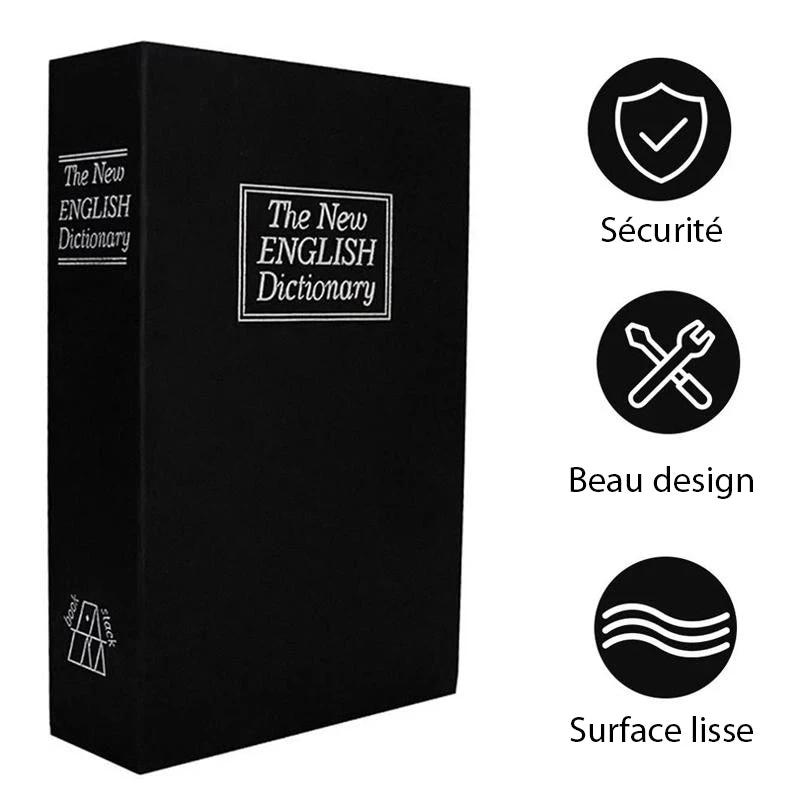 Book-shaped safety closure box by Bowlift