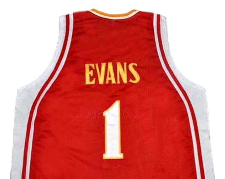 Tyreke Evans Jersey #1 McDonald's All American Basketball Sewn Red by My store basketball