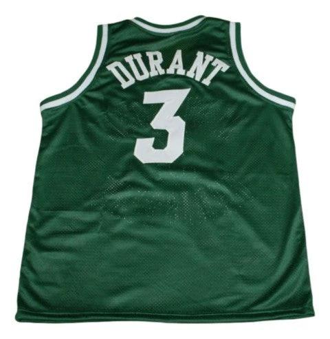 Kevin Durant Jersey #3 Montrose Christian Basketball New Sewn Green by My store basketball