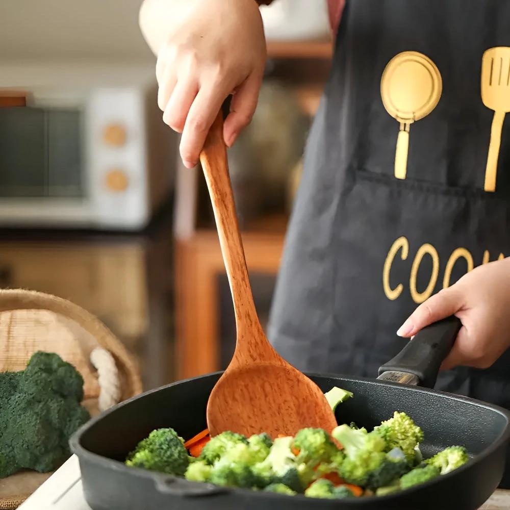 Wooden Kitchen Utensils by Casa & Beyond