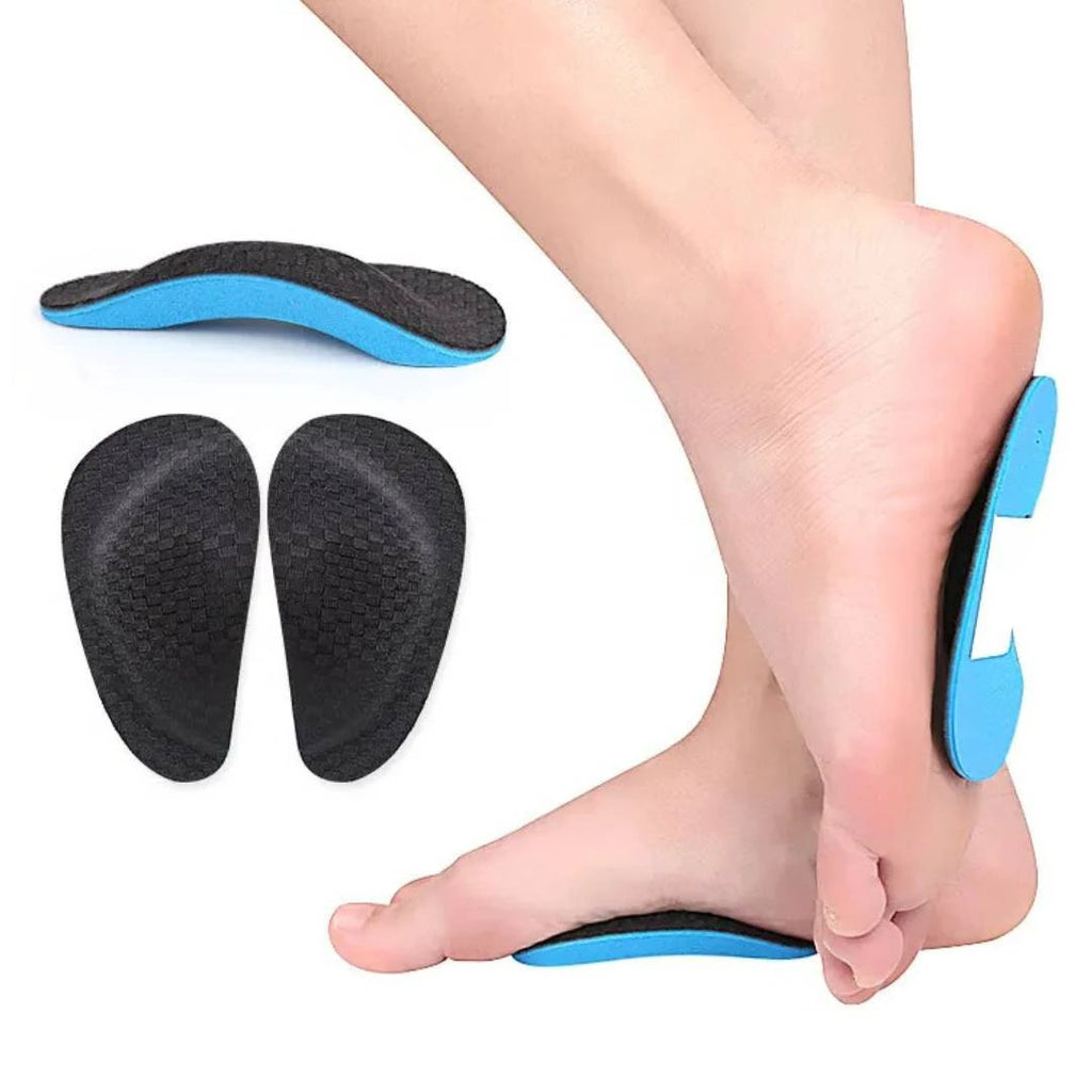 SoleEase High Arch Support Shoe Inserts | Soft EVA Foam - for Comfort Cushioning and Pain Relief Bowlift by Bowlift
