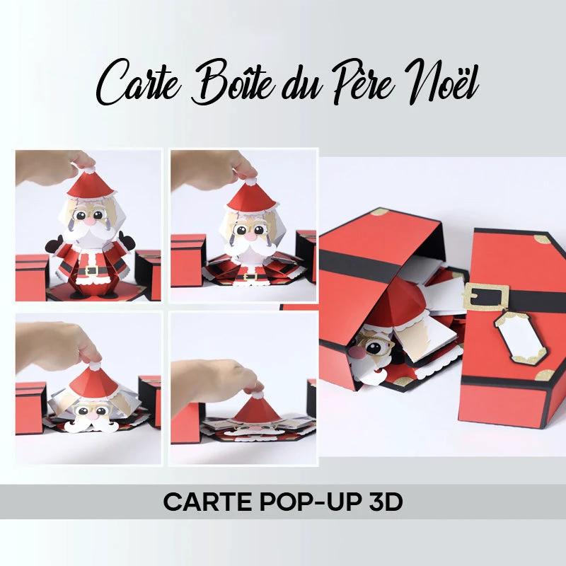 3D Pop-Up Card for the Santa Claus Prank by Bowlift