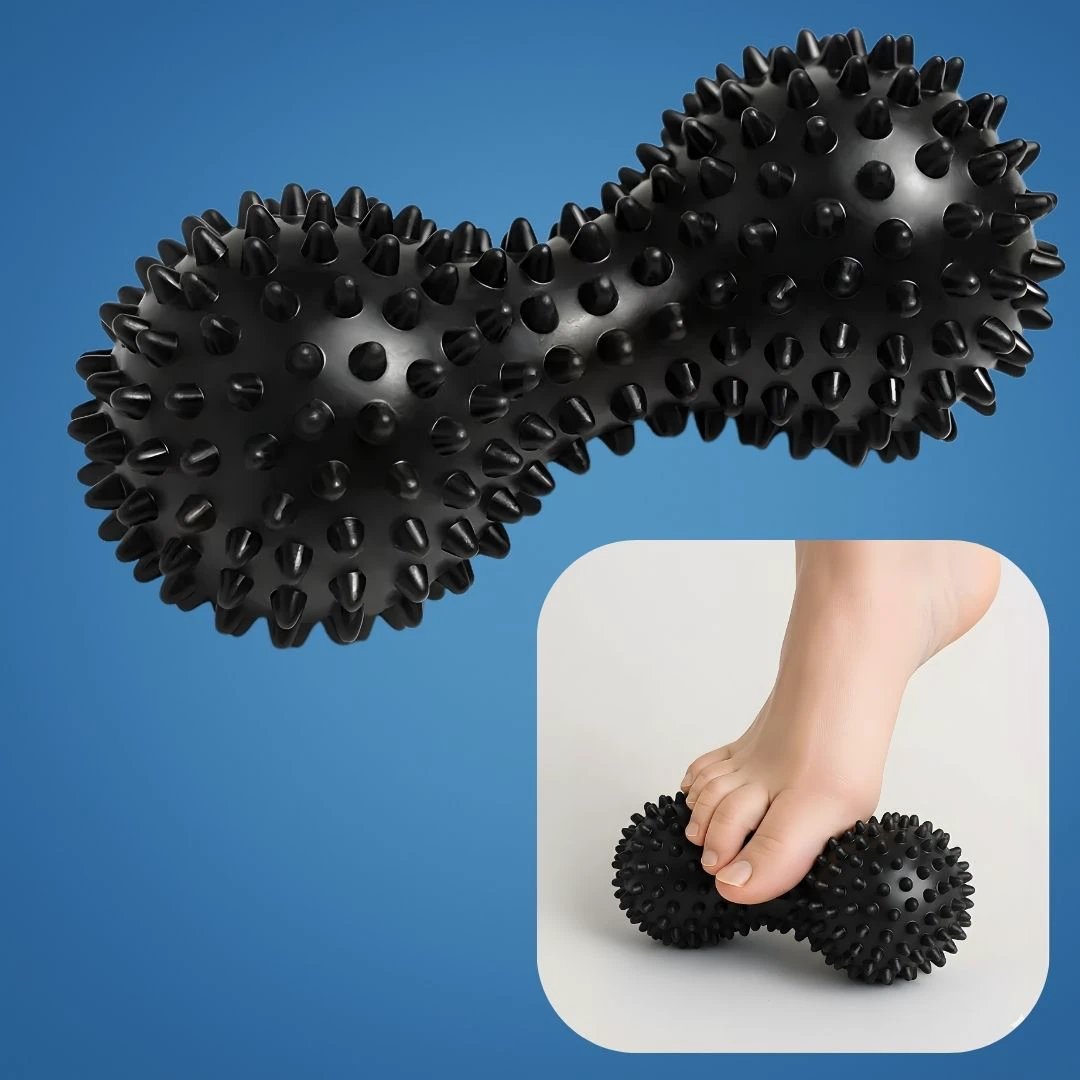 Deep Tissue Muscle Relief – Firm Spiky Dual-Ball Design – Faster Recovery for Active Lifestyle Bowlift by Bowlift