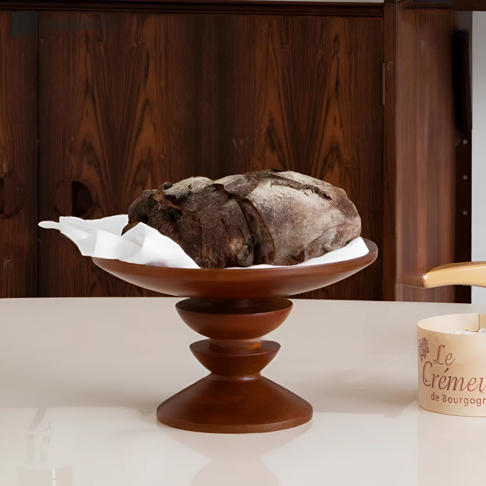 Rustic Elegance Pedestal Tray by Casa & Beyond