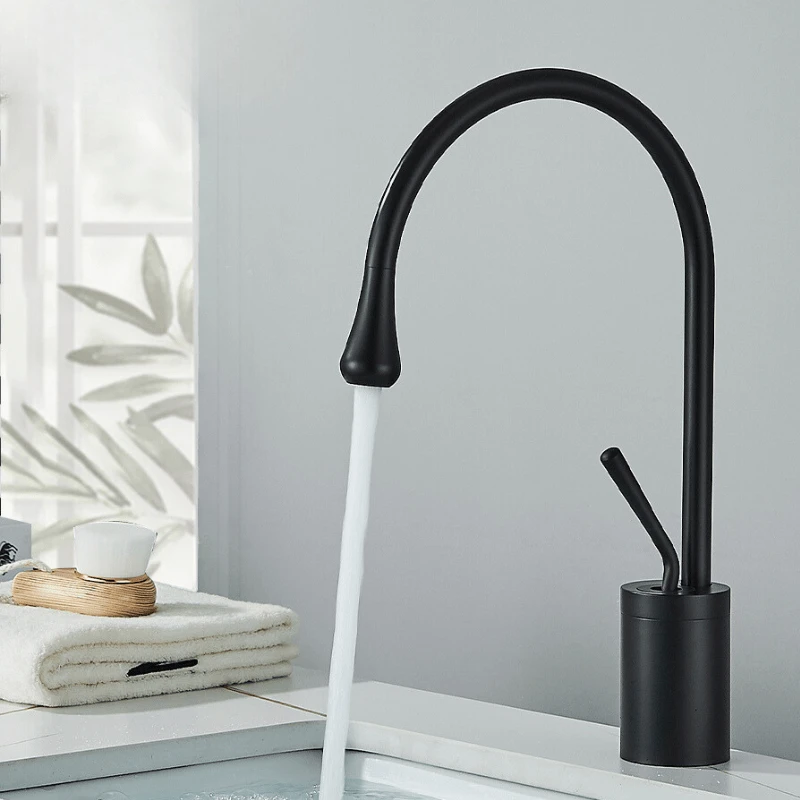 Brushed Gold Bathroom Faucet – RegalStream by BowLift