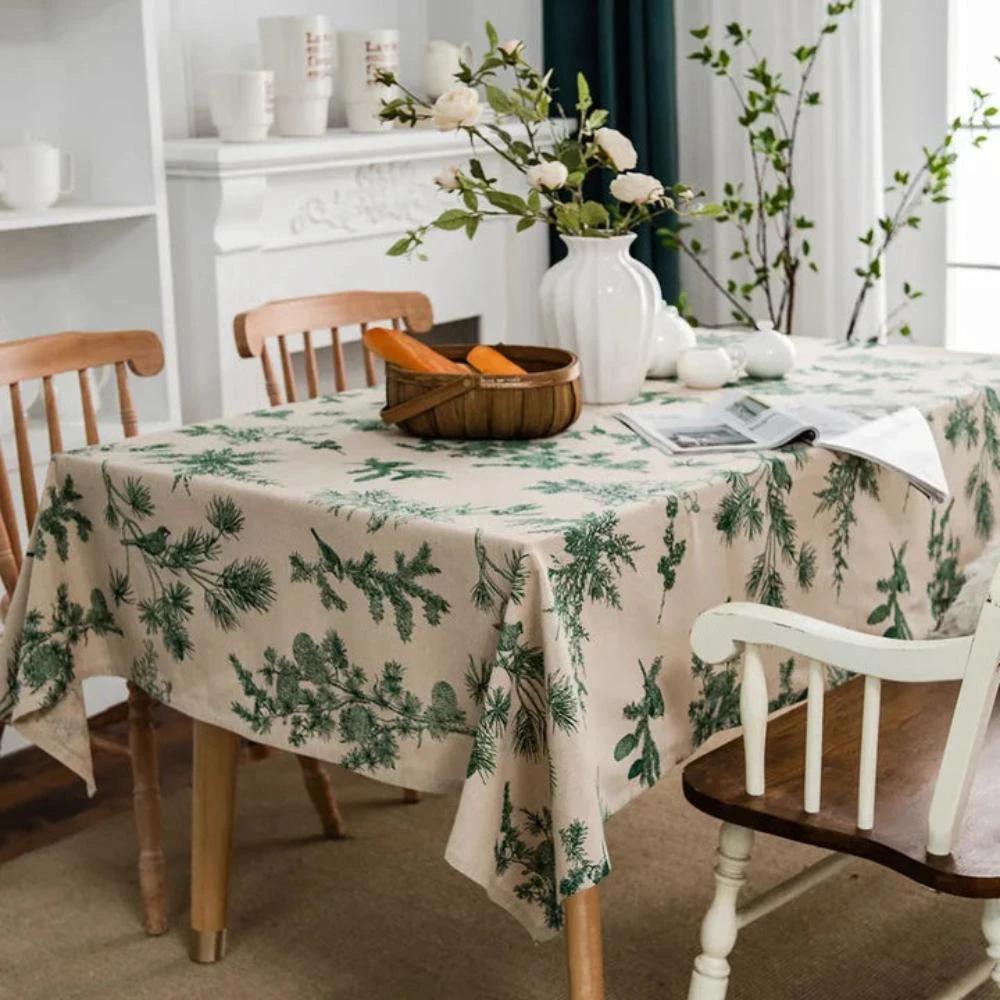 Pine Grove Cotton Dining Cloth by Casa & Beyond