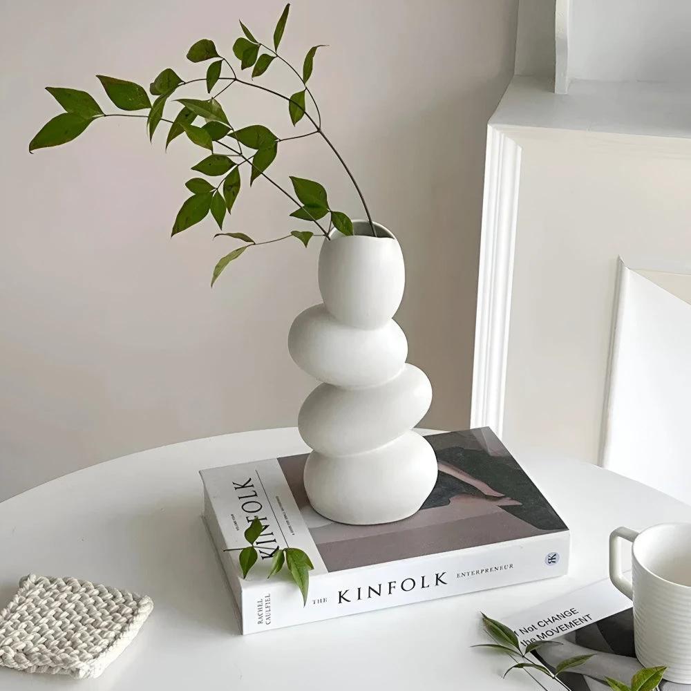 Large Egg-Shaped Modern Centerpiece Decoration Bowlift by Bowlift