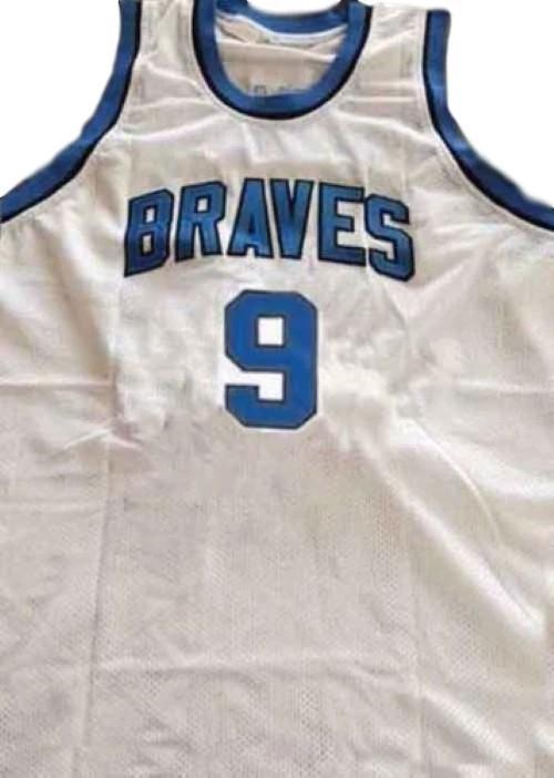 Randy Smith Jersey #9 Buffalo Braves Aba Basketball Sewn White by My store basketball
