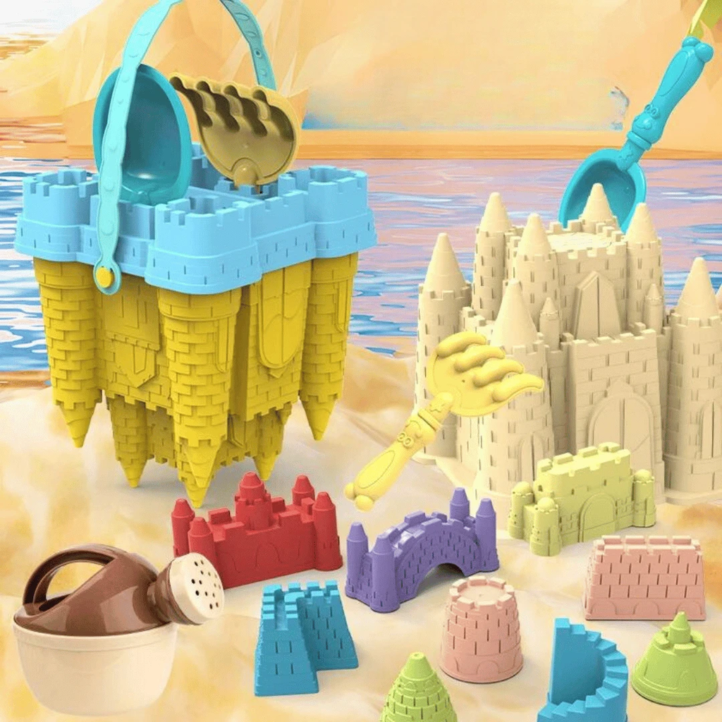 SandMaster | Build big, play endlessly - Sandcastle playset for children by BowLift