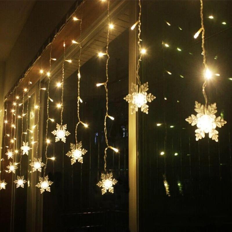 Decorative LED Snowflake Lights by Bowlift