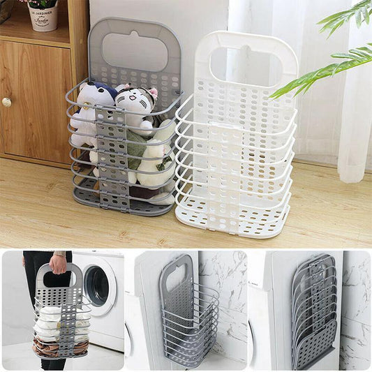 Collapsible laundry basket household by Bowlift