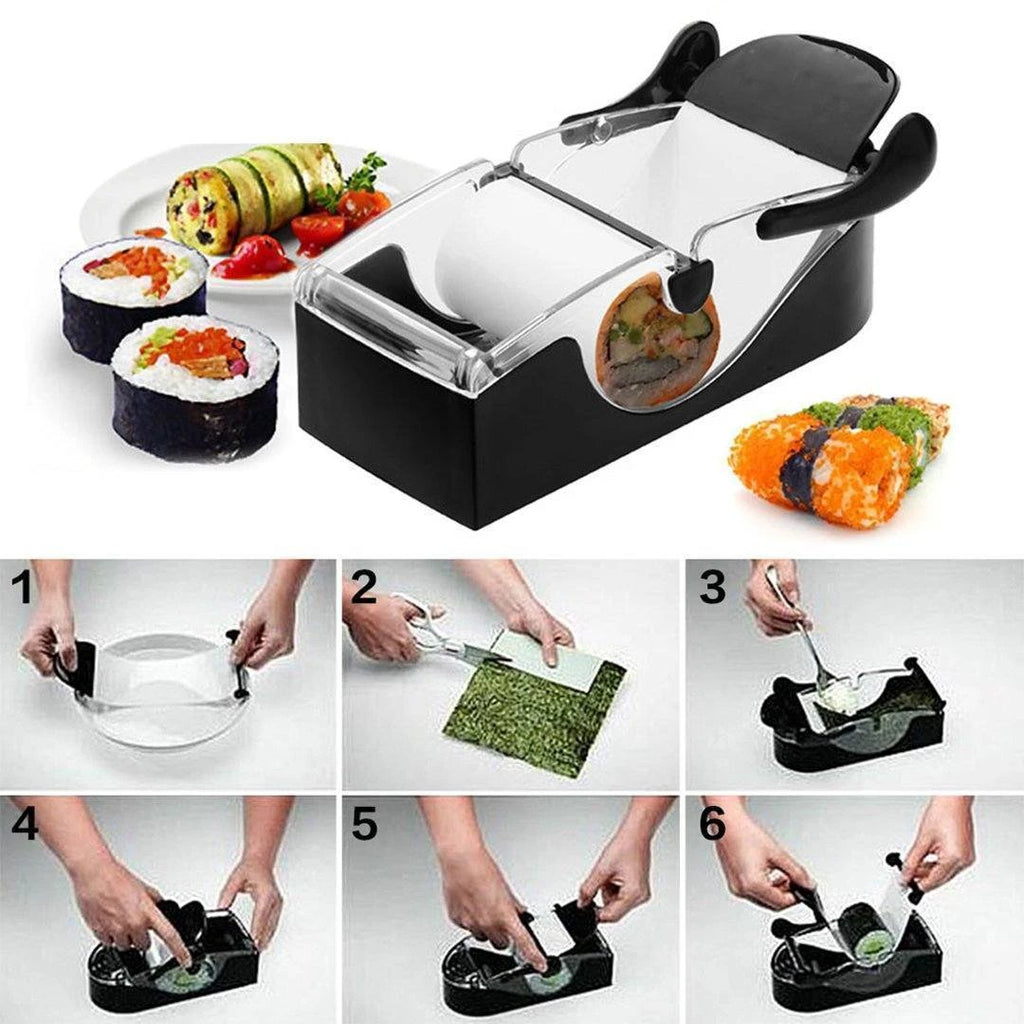 Easy-to-use sushi rolling craft set by Bowlift