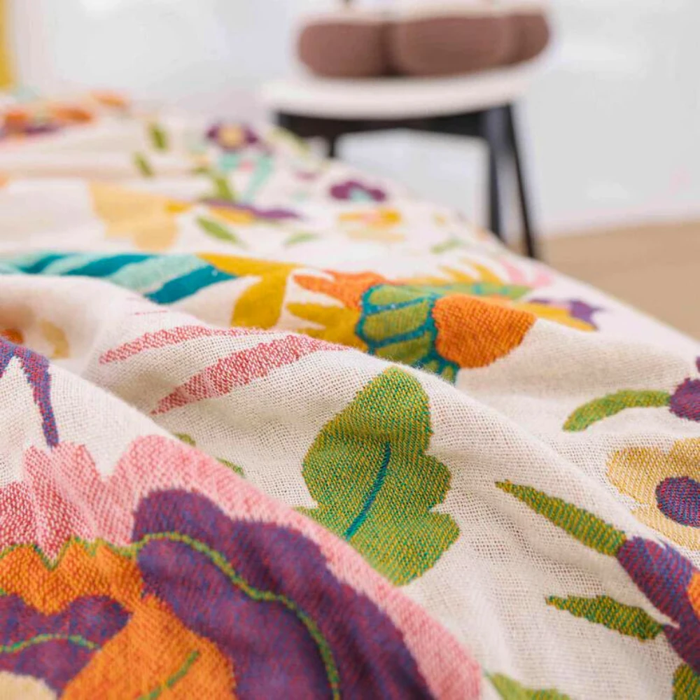 Soft Blossom Breeze Coverlet by Casa & Beyond