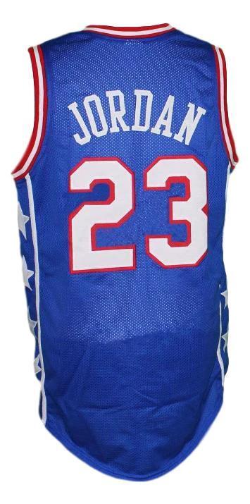 Michael Jordan Jersey #23 McDonald's All American Basketball New Blue by My store basketball