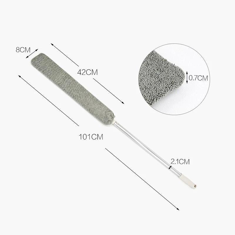 Dust broom with long handle by Bowlift
