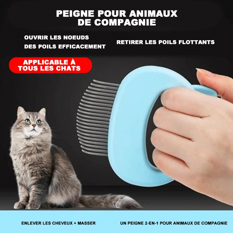 Mini Comb for Pets 2 In 1 by Bowlift