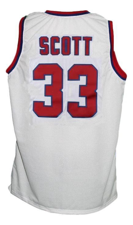 Charlie Scott Jersey #33 Virginia Squires Aba Basketball New White by My store basketball
