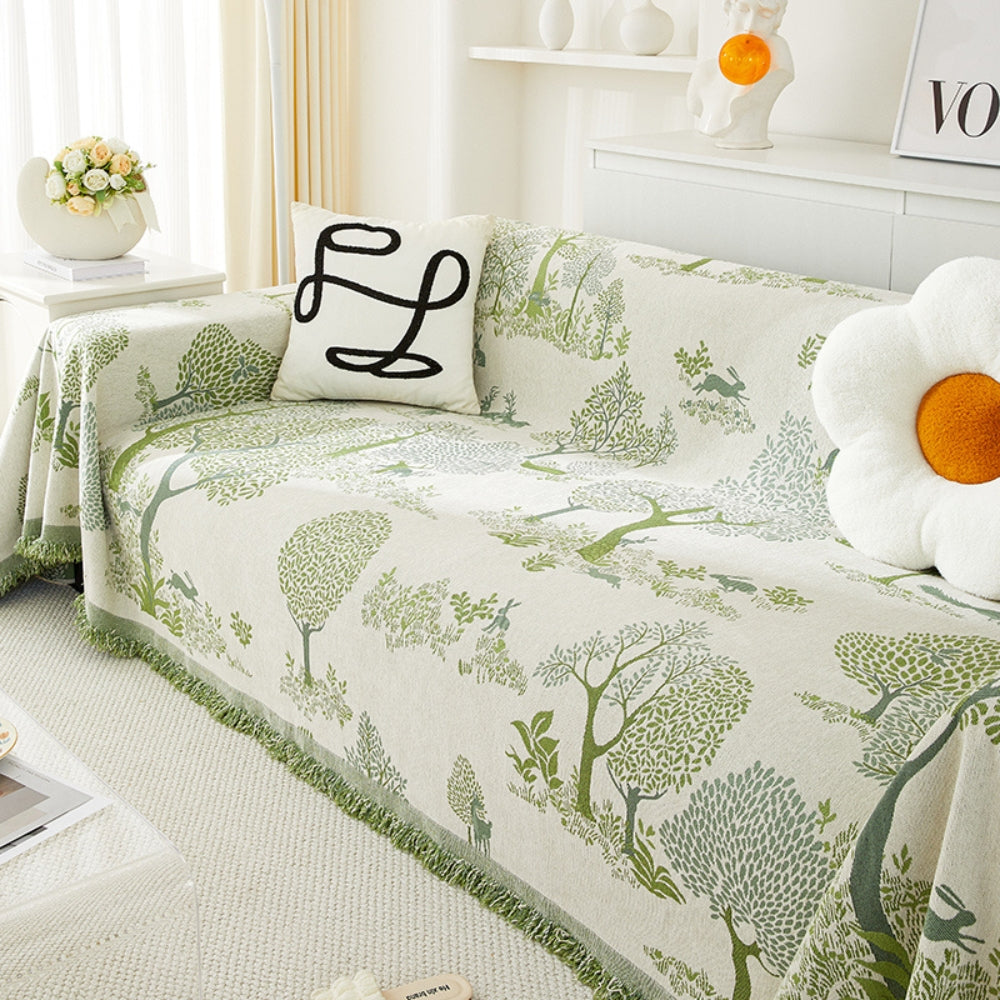 Eden Grove Chenille Sofa Cover by Casa & Beyond