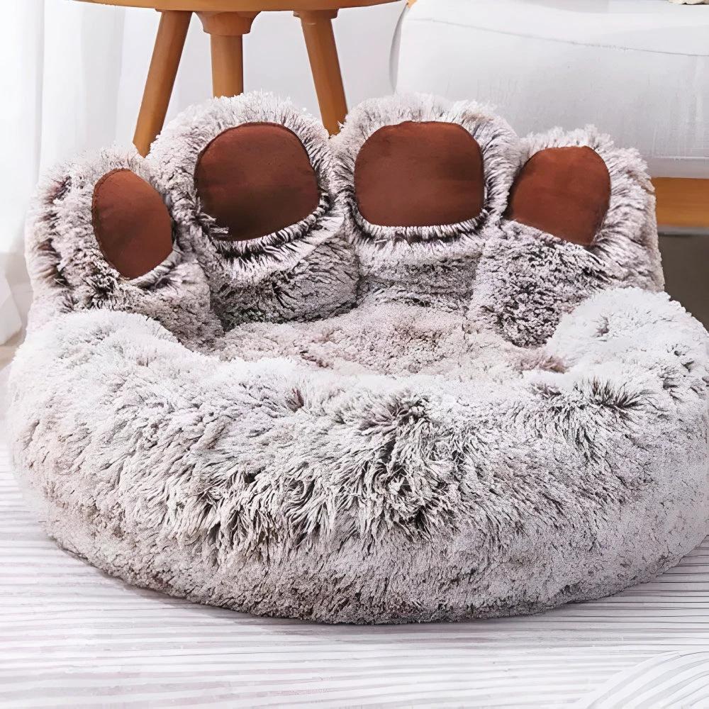 Furry Paw-Shaped Pet Bed by Casa & Beyond