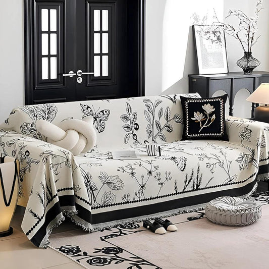 Botanical Elegance Sofa Cover by Casa & Beyond