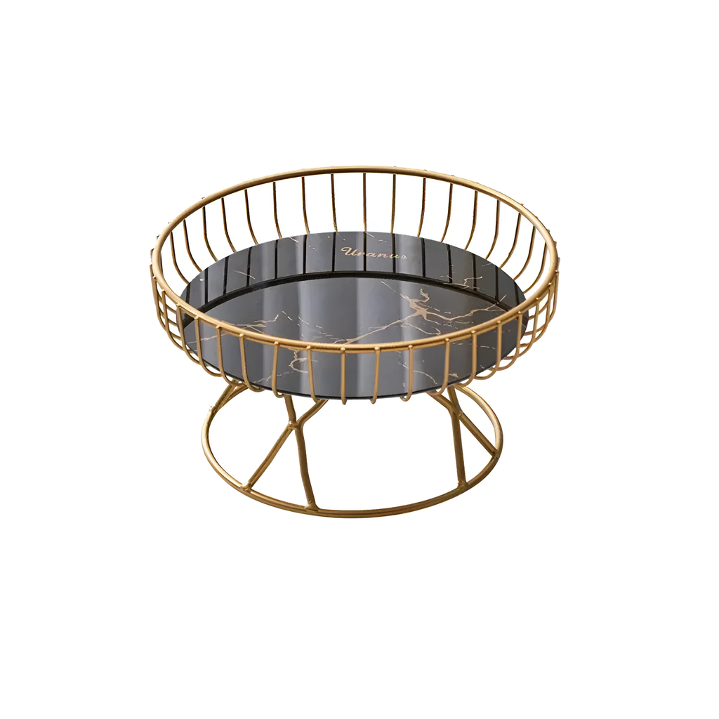 Luxury Ceramic Marble Serving Tray by Casa & Beyond
