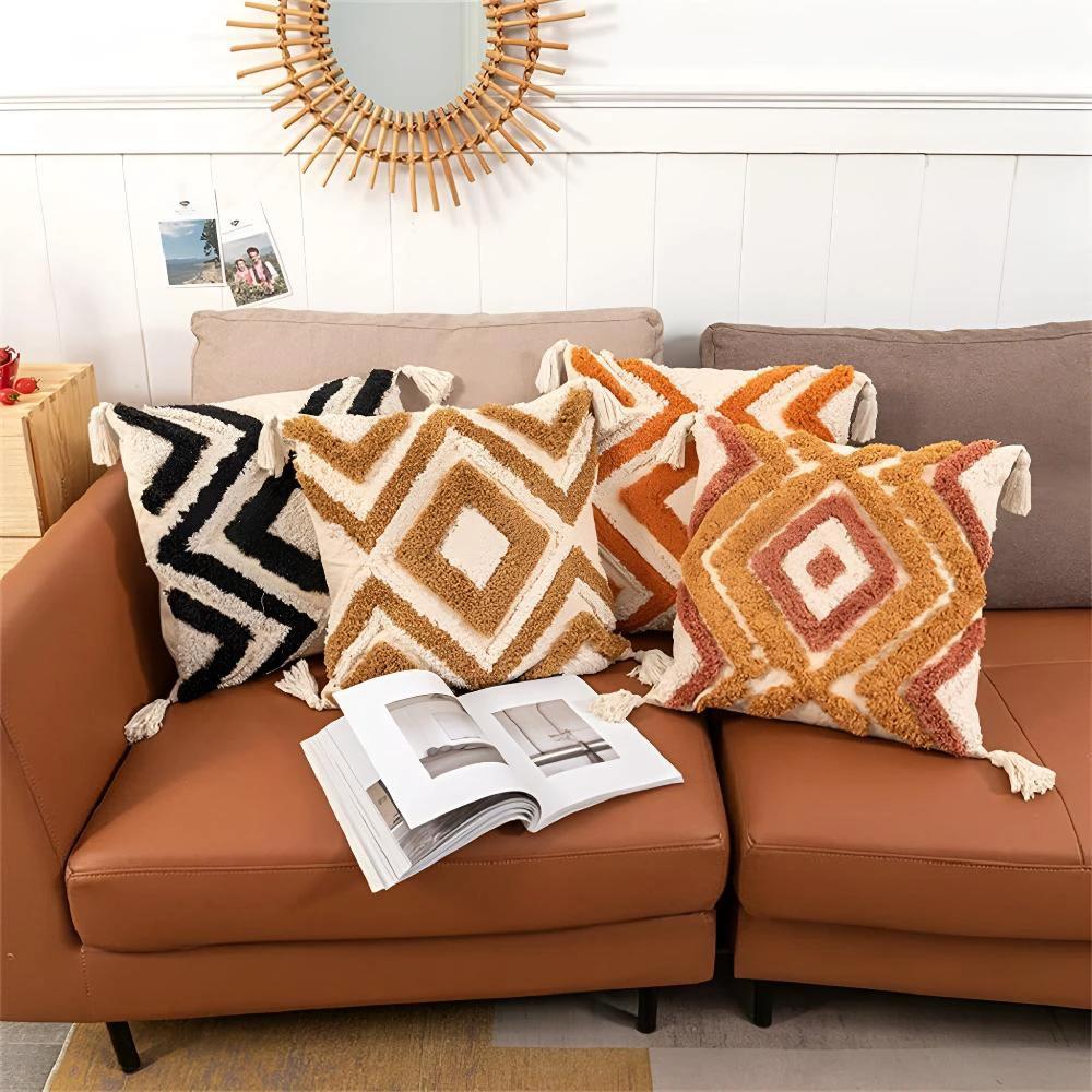 Casablanca Tufted Cushion Cover by Casa & Beyond