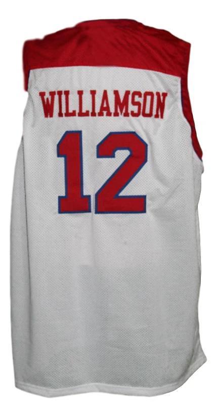 Zion Williamson Jersey #12 Spartanburg Griffins Basketball New White by My store basketball