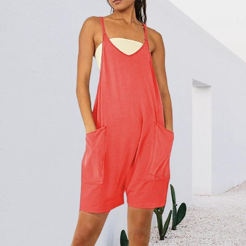 Sleeveless dress with pockets by Bowlift