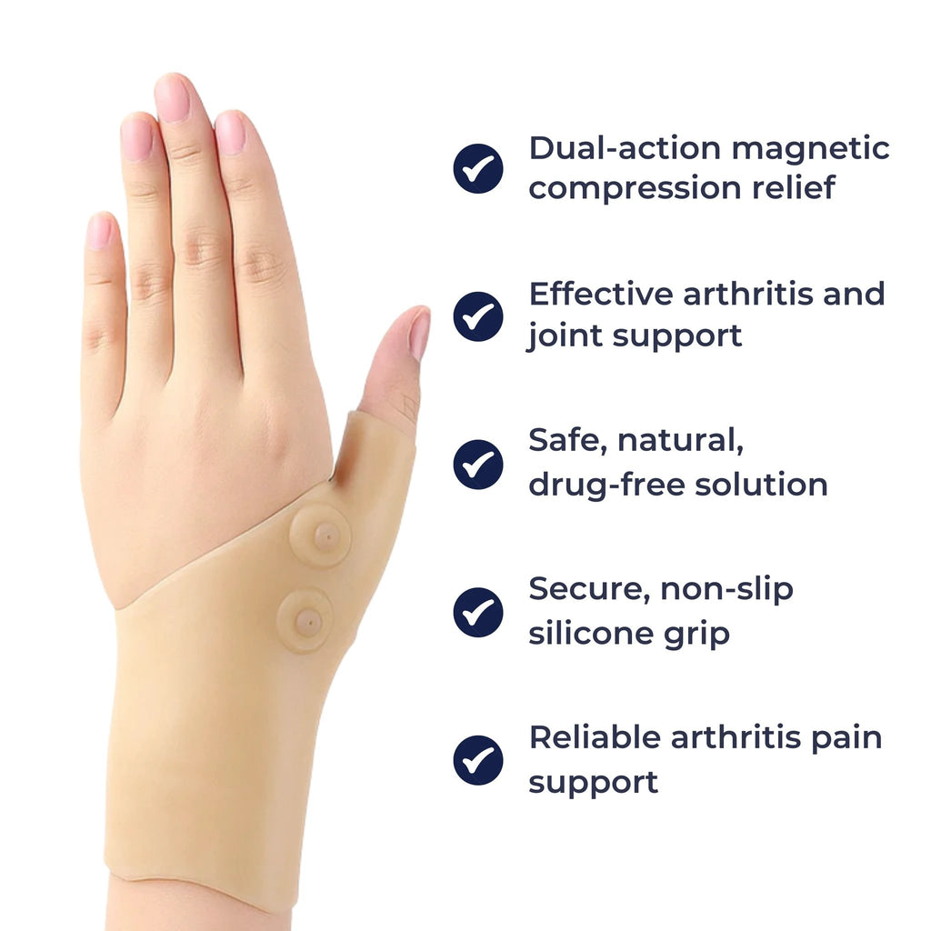 Pain Relief + Compression – Non-Slip Silicone – Arthritis & Joint Support for Everyday Comfort Bowlift by Bowlift